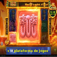 c18 plataforma de jogos